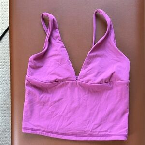 SET Active Purple Crop Top